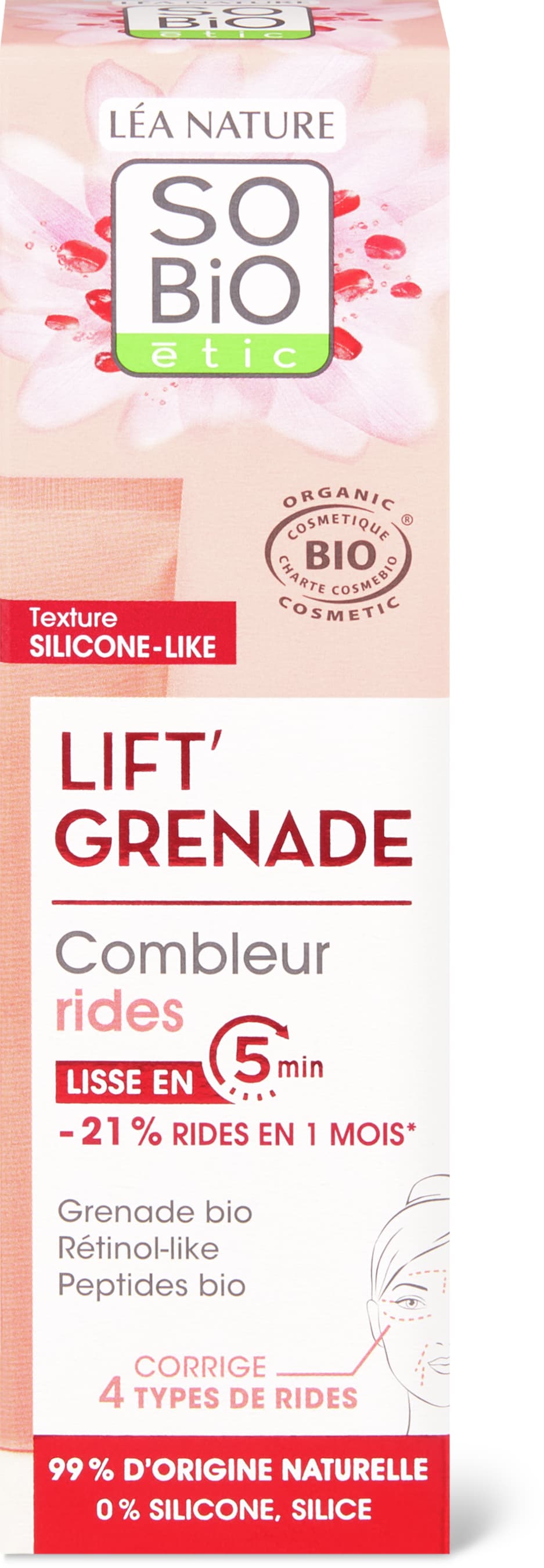 Lift Grenade Combleur rides